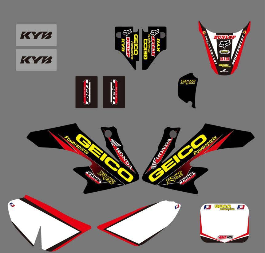Kit Déco GEICO - HONDA CRF 50