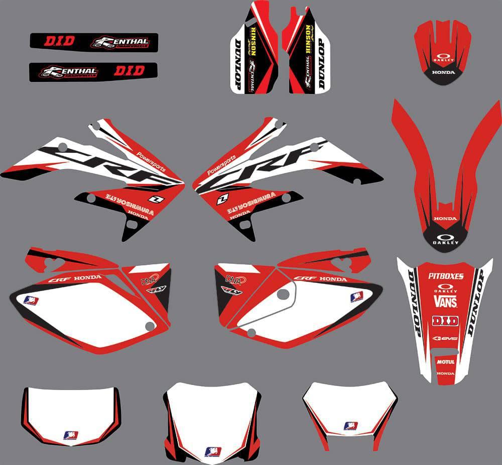 graphics kit HONDA CRF250X 2004-2016 - ORIGINE