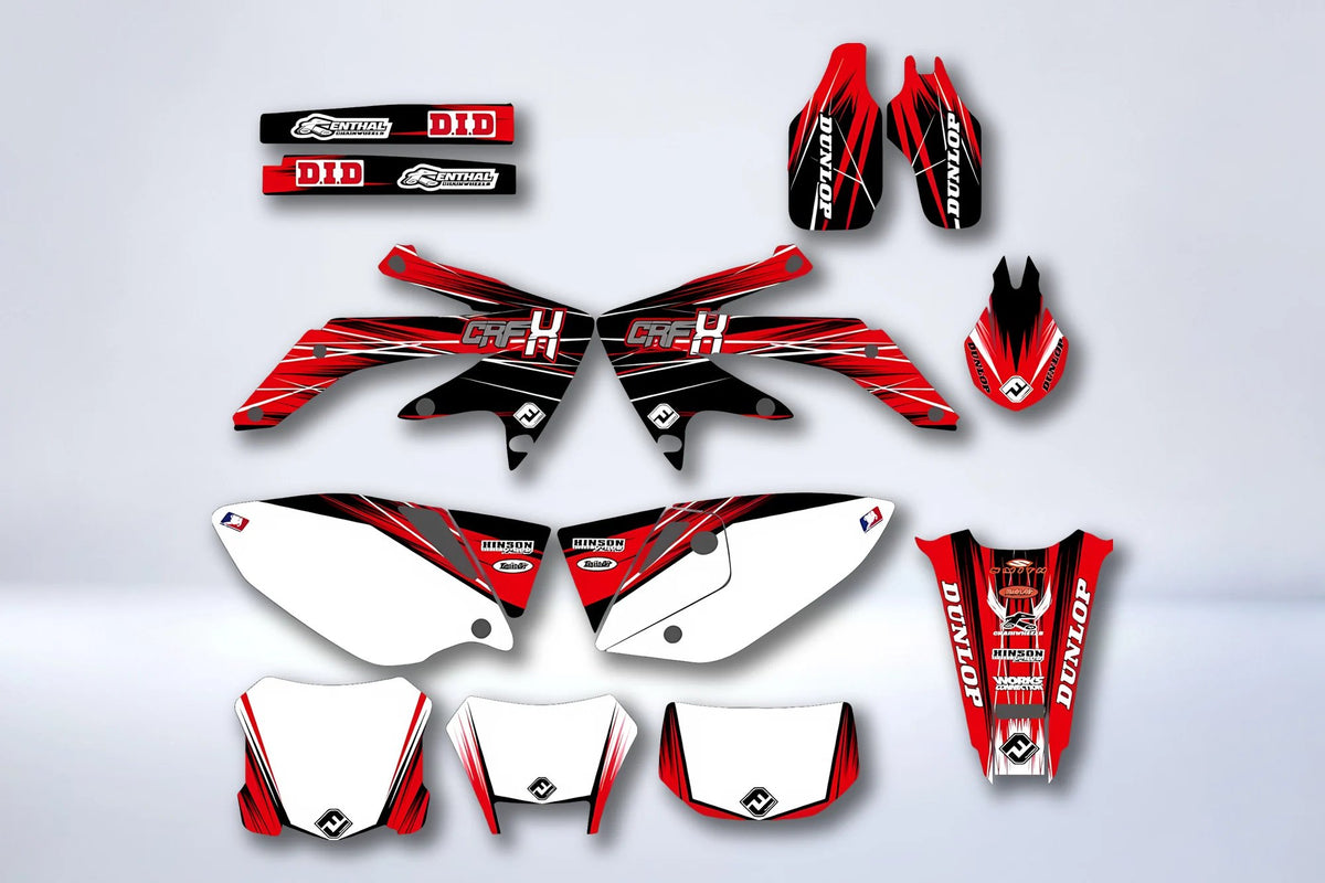 Graphics kit HONDA CRF450X 2004-2016 FACTORY