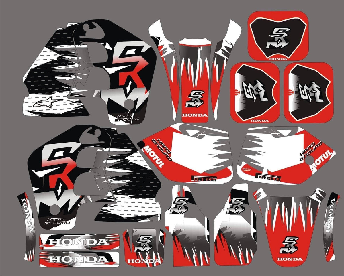 graphics kit HONDA CRM 1995 ORIGINAL LOOK