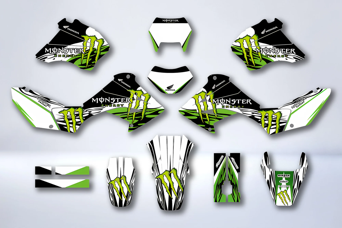 HONDA XR 250 2006-2018 graphics kit MONSTER