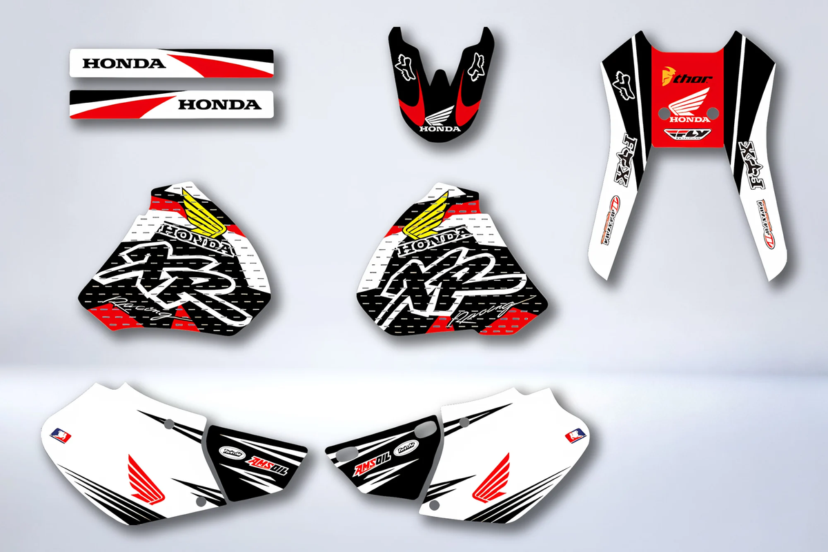 HONDA XR 250-400 1996-2004 graphics kit ORIGINAL