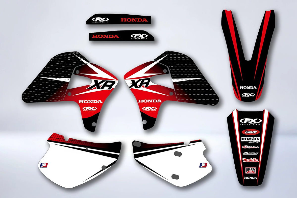 Dekor-Kit HONDA XR 650 2000-2009 ORIGINE