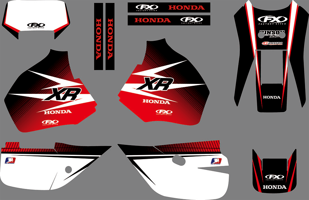 Dekor-Kit HONDA XR 650 L 2015-2020 ORIGINAL V2