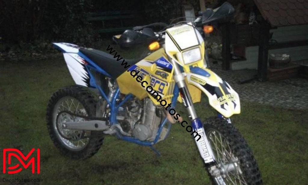 Dekor-Kit HUSABERG FE450 2005 - GELB #2