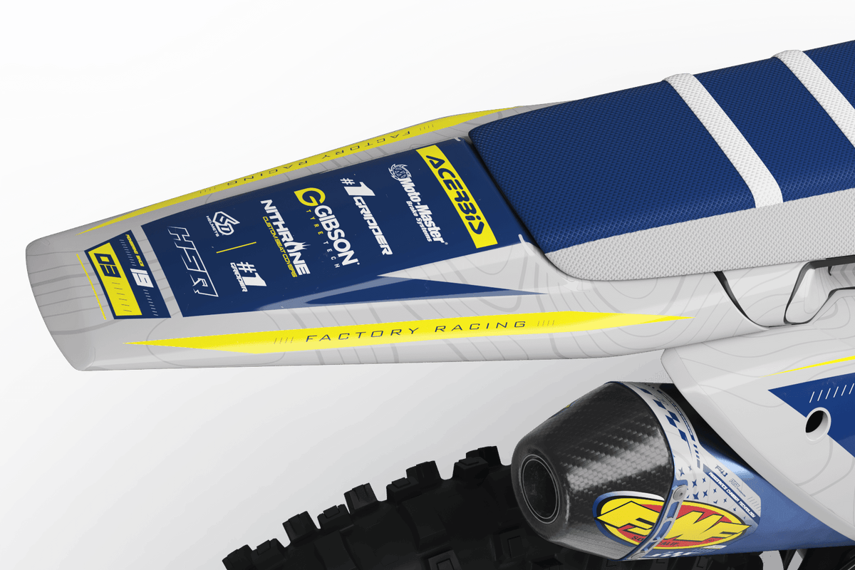 Kit de Decoração Husqvarna FC/TC 2023-2024 & TE/FE 2024-2025 - GREY FACTORY