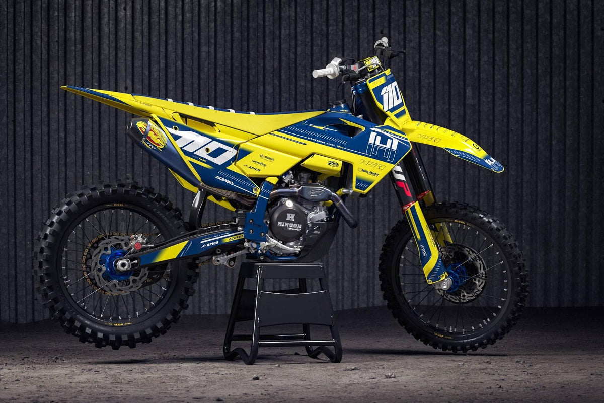 Kit de Decoração Husqvarna FC/TC 2023-2024 & TE/FE 2024-2025 - YELLOW FACTORY