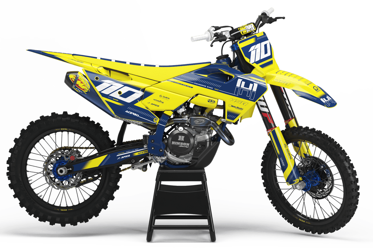 Kit de Decoração Husqvarna FC/TC 2023-2024 & TE/FE 2024-2025 - YELLOW FACTORY