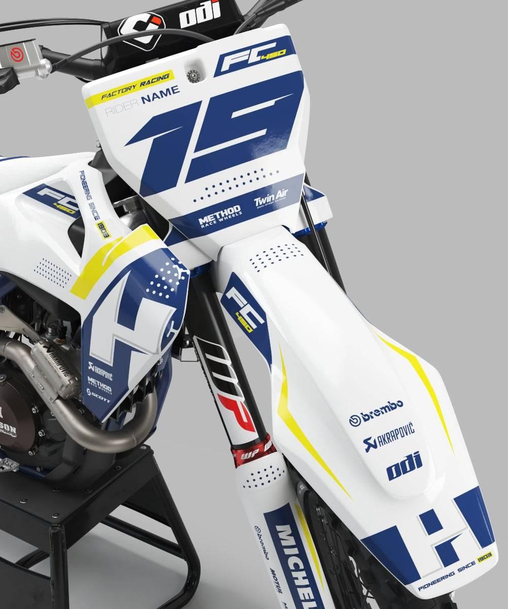 Kit déco HUSQVARNA TE/TC/FE/FC/FX/SMS/WR/CR - Luccia