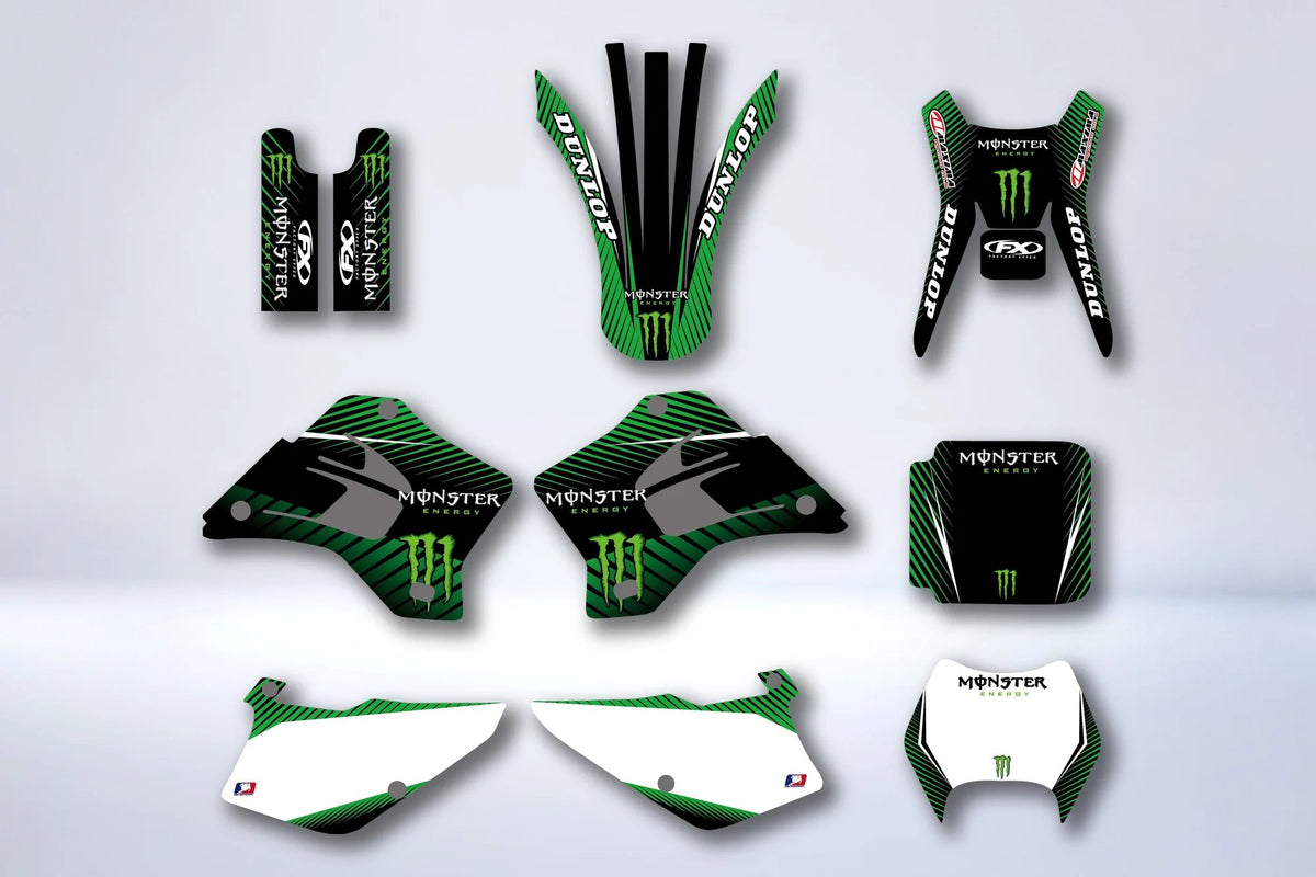 Graphics kit KAWASAKI KDX 200-220 1995-2005 - MONSTER #2