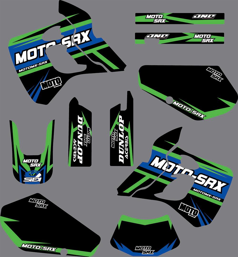 Kit Deco KAWASAKI KDX 250 1991-1994 MOTO-SRX