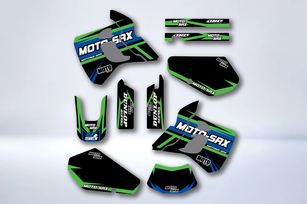 Graphics kit KAWASAKI KDX 250 1991-1994 MOTO-SRX