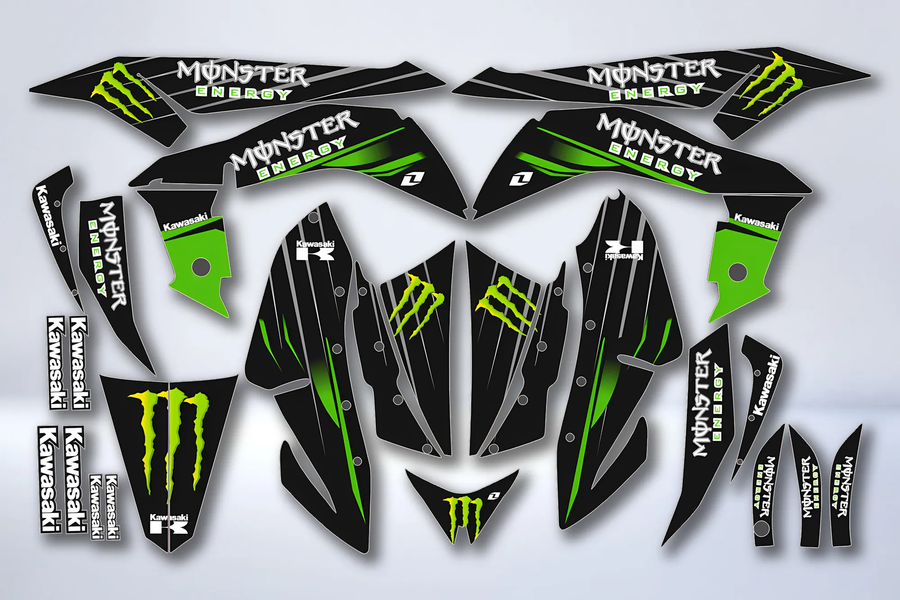 Kit Deco KAWASAKI KFX 450 2006-2012 - MONSTER