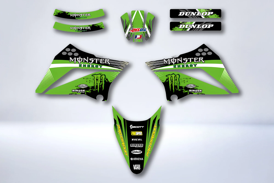 Kit Déco KAWASAKI KLX 110 2012-2018 MONSTER #2