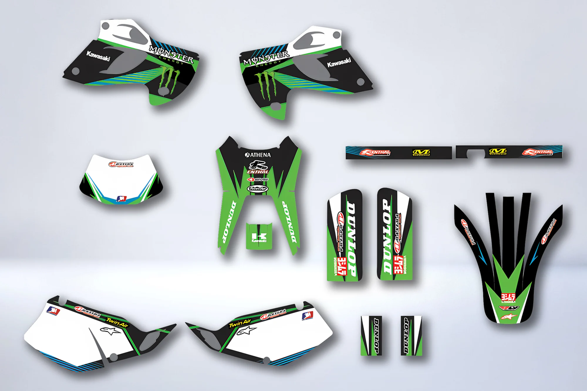 Kit grafiche KAWASAKI KLX 250 1993-2007 MONSTER