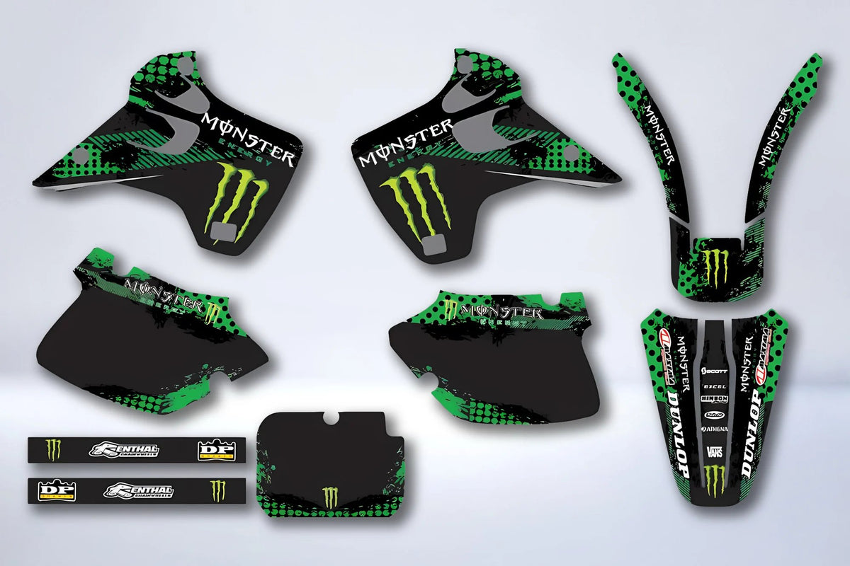 Graphics kit KAWASAKI KX 125-250 1992-1993 MONSTER