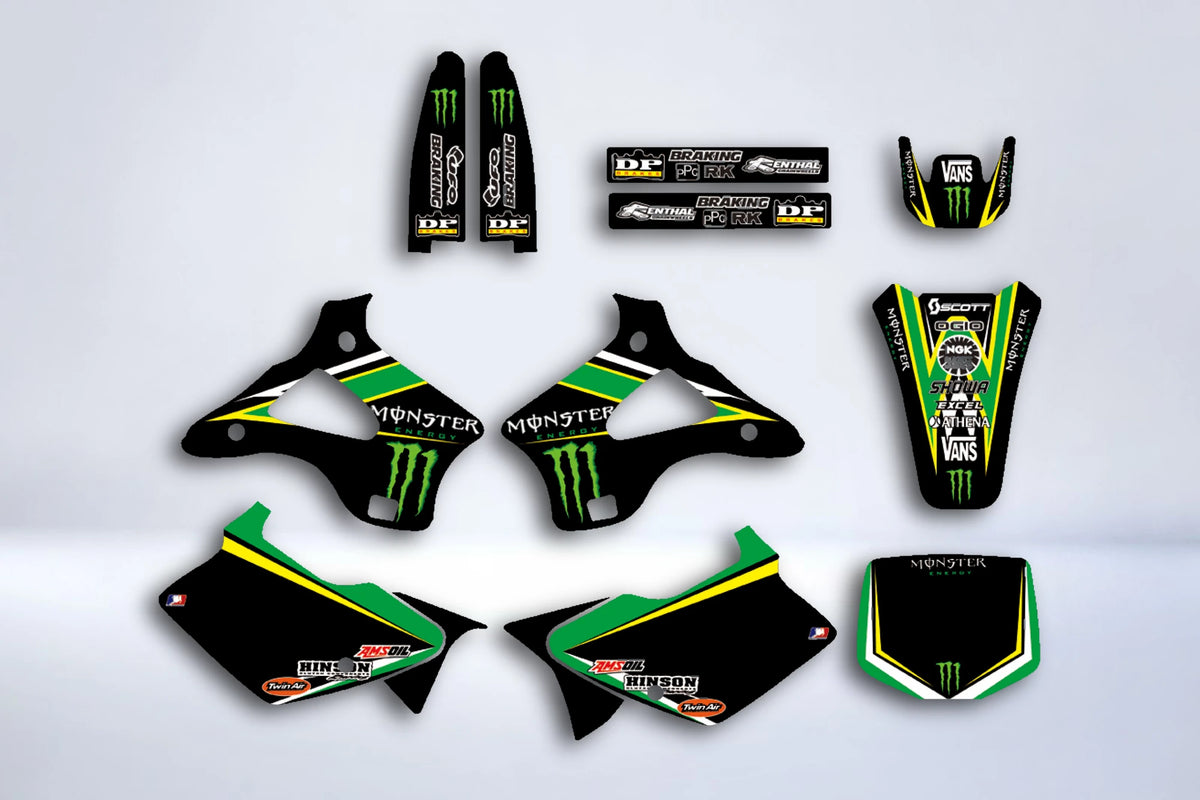 Dekor-Kit KAWASAKI KX 125-250 1994-1998 MONSTER