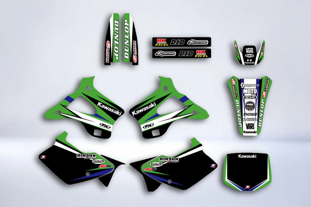 graphics kit KAWASAKI KX 125-250 1994-1998 ORIGINAL #2