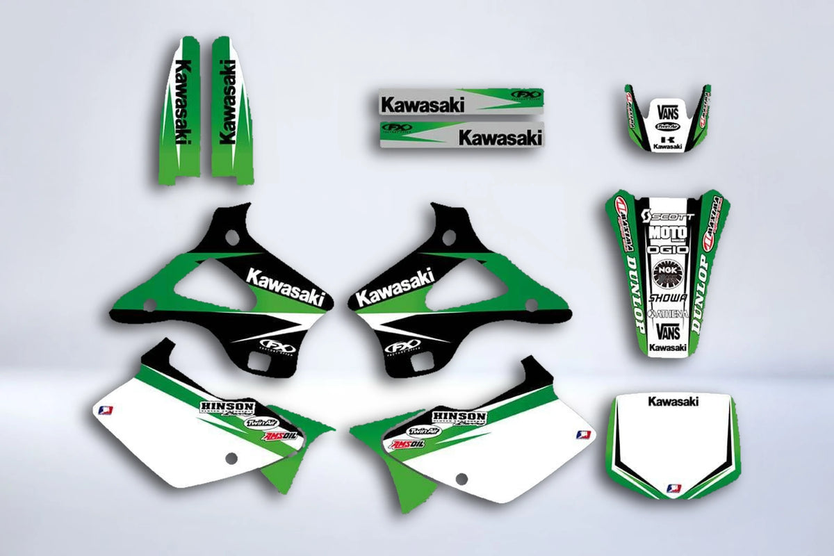 graphics kit KAWASAKI KX 125-250 1994-1998 ORIGINAL