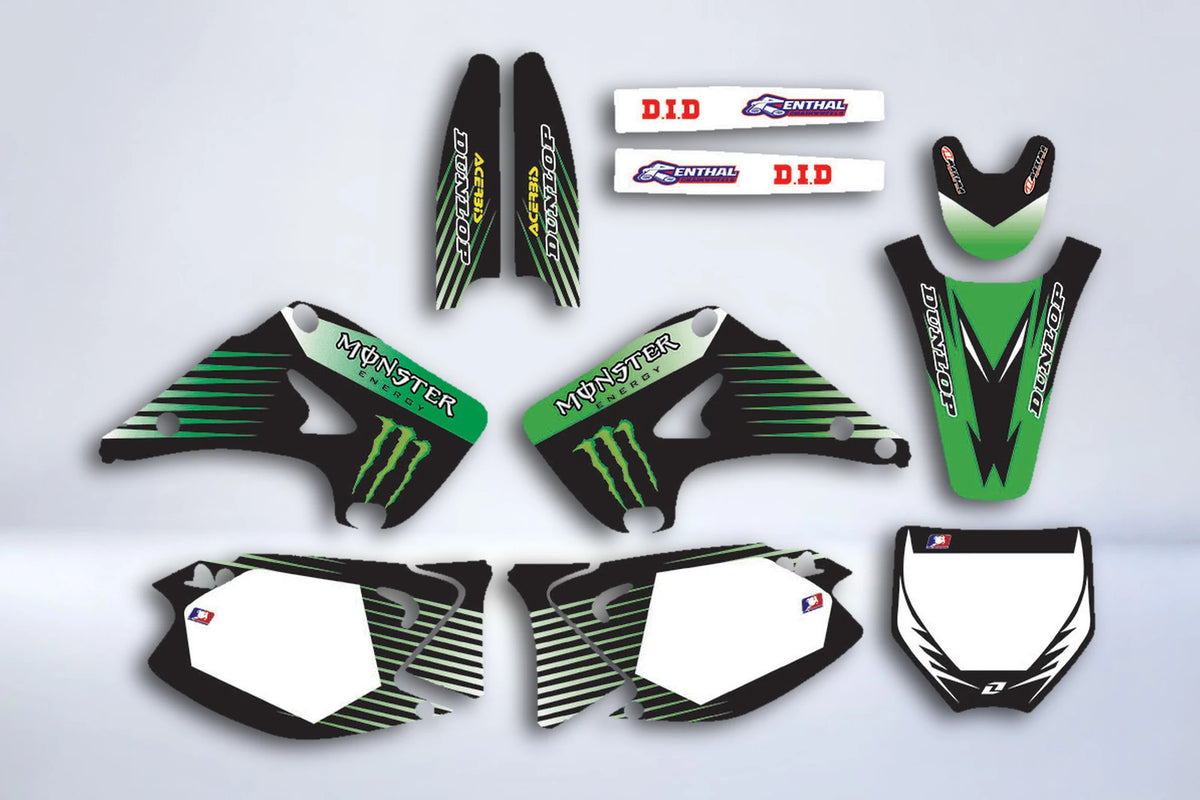 Graphics kit KAWASAKI KX 125-250 2003-2012 MONSTER #1