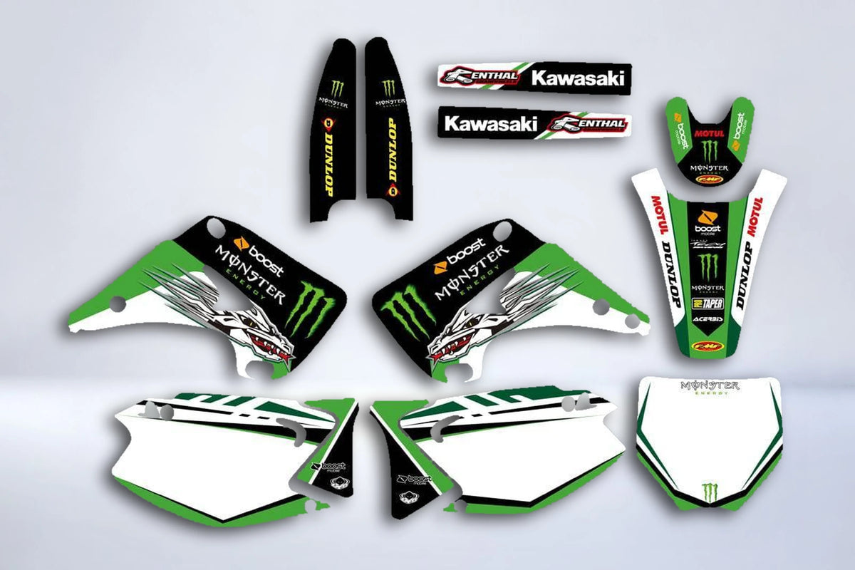 Graphics kit KAWASAKI KX 125-250 2003-2012 - MONSTER #3
