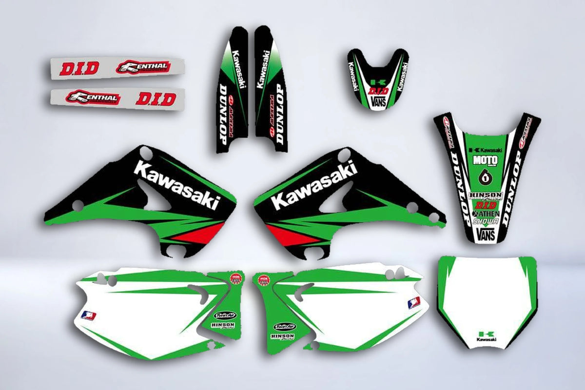 graphics kit KAWASAKI KX 125-250 2003-2012 - ORIGINAL