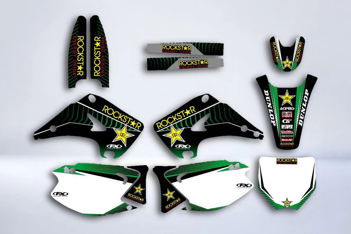 Graphics kit KAWASAKI KX 125-250 2003-2012 - ROCKSTAR