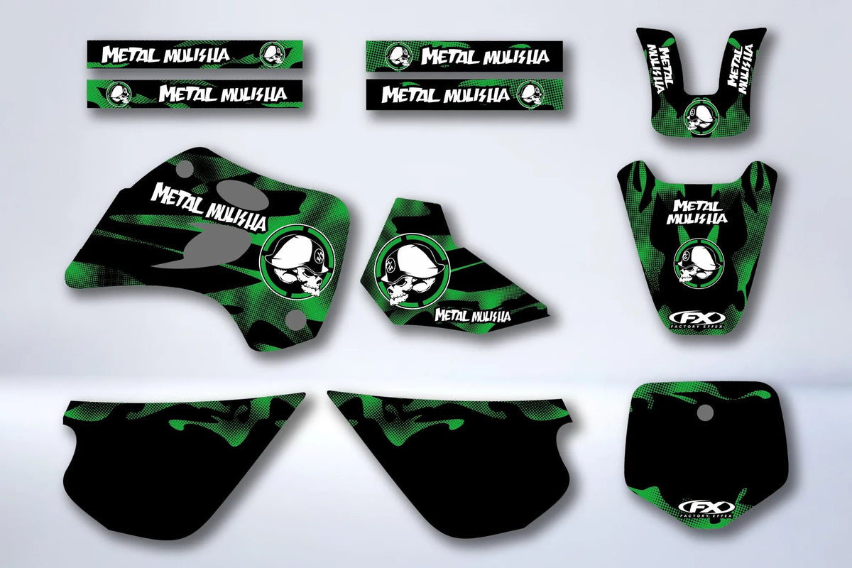 Dekor-Kit KAWASAKI KX 80 1994-1997 - METAL MULISHA