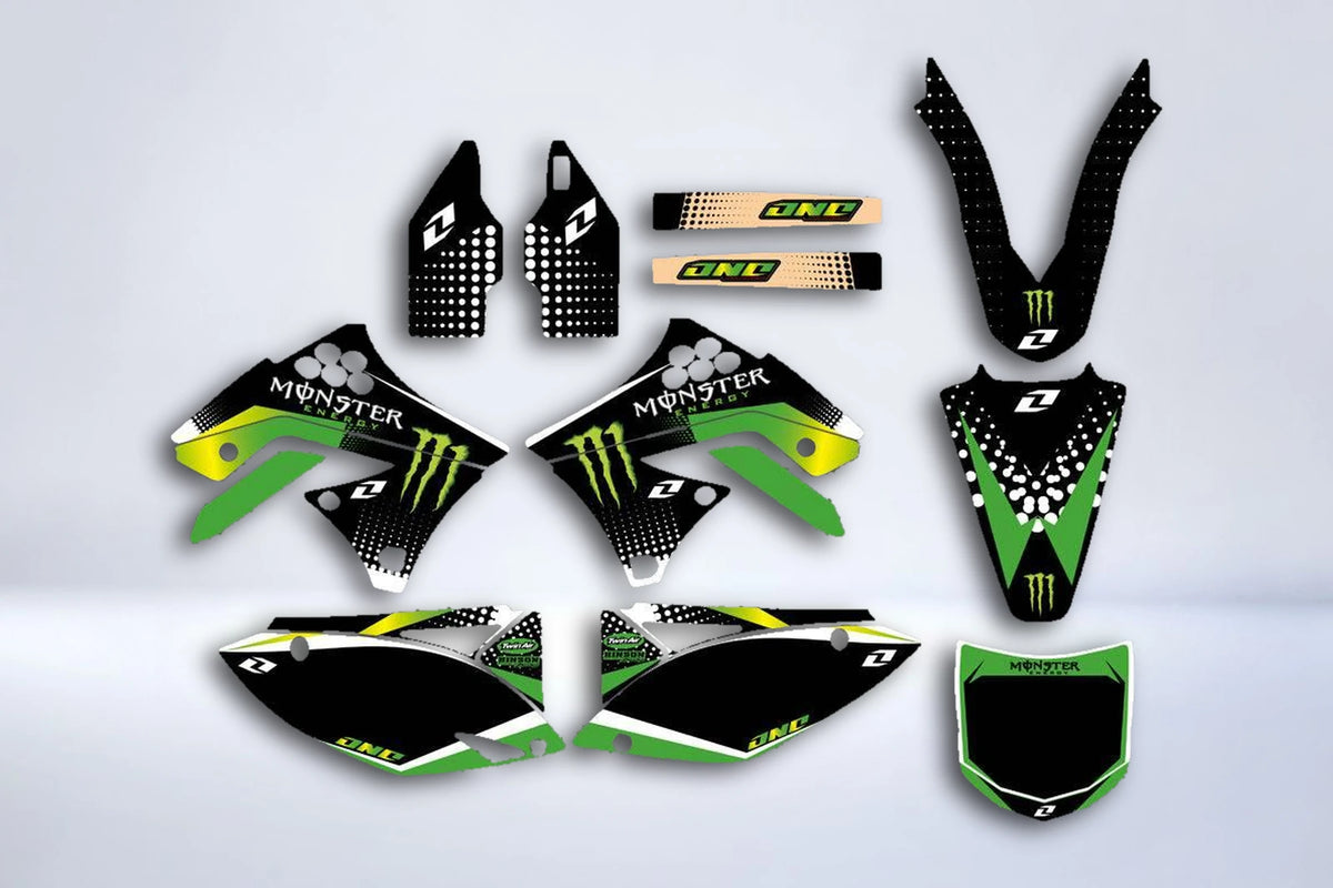 kit gráfico KAWASAKI KXF 250 2009-2012 - MONSTER #3