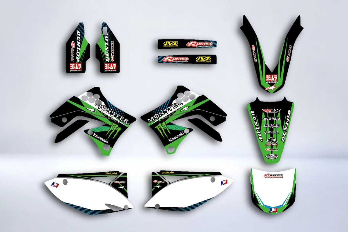 graphics kit KAWASAKI KXF 250 2009-2012 - MONSTER #6