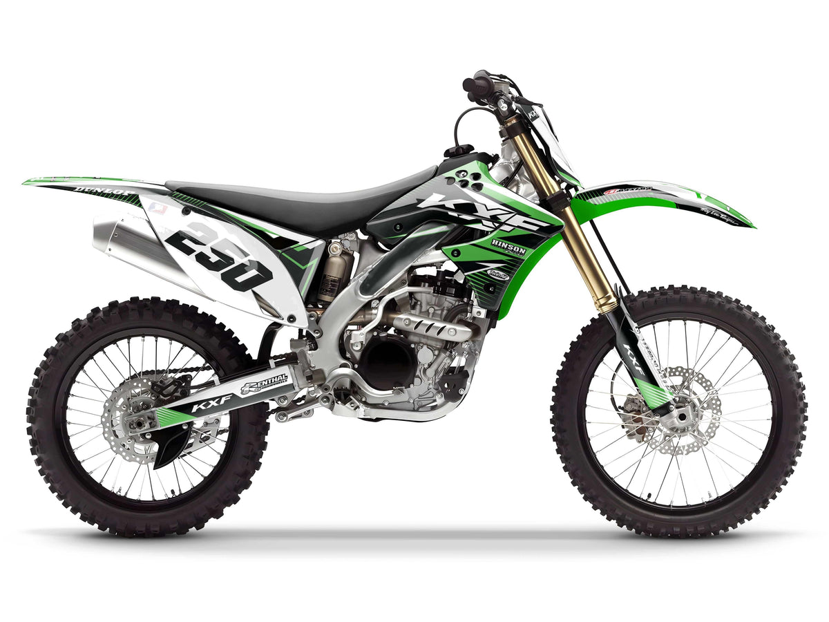 Kit Déco KAWASAKI KXF 250 2009-2012 ORIGINE