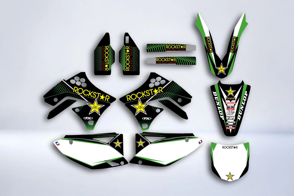 graphics kit KAWASAKI KXF 250 2009-2012 ROCKSTAR