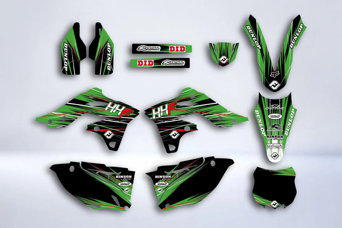 KAWASAKI KXF 250 2013-2016 graphics kit HHF
