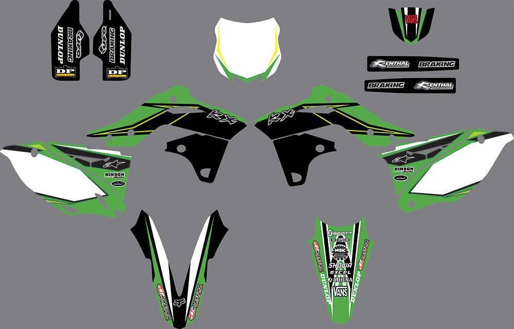 Kit Déco KAWASAKI KXF 250 2013-2016 MONSTER #6