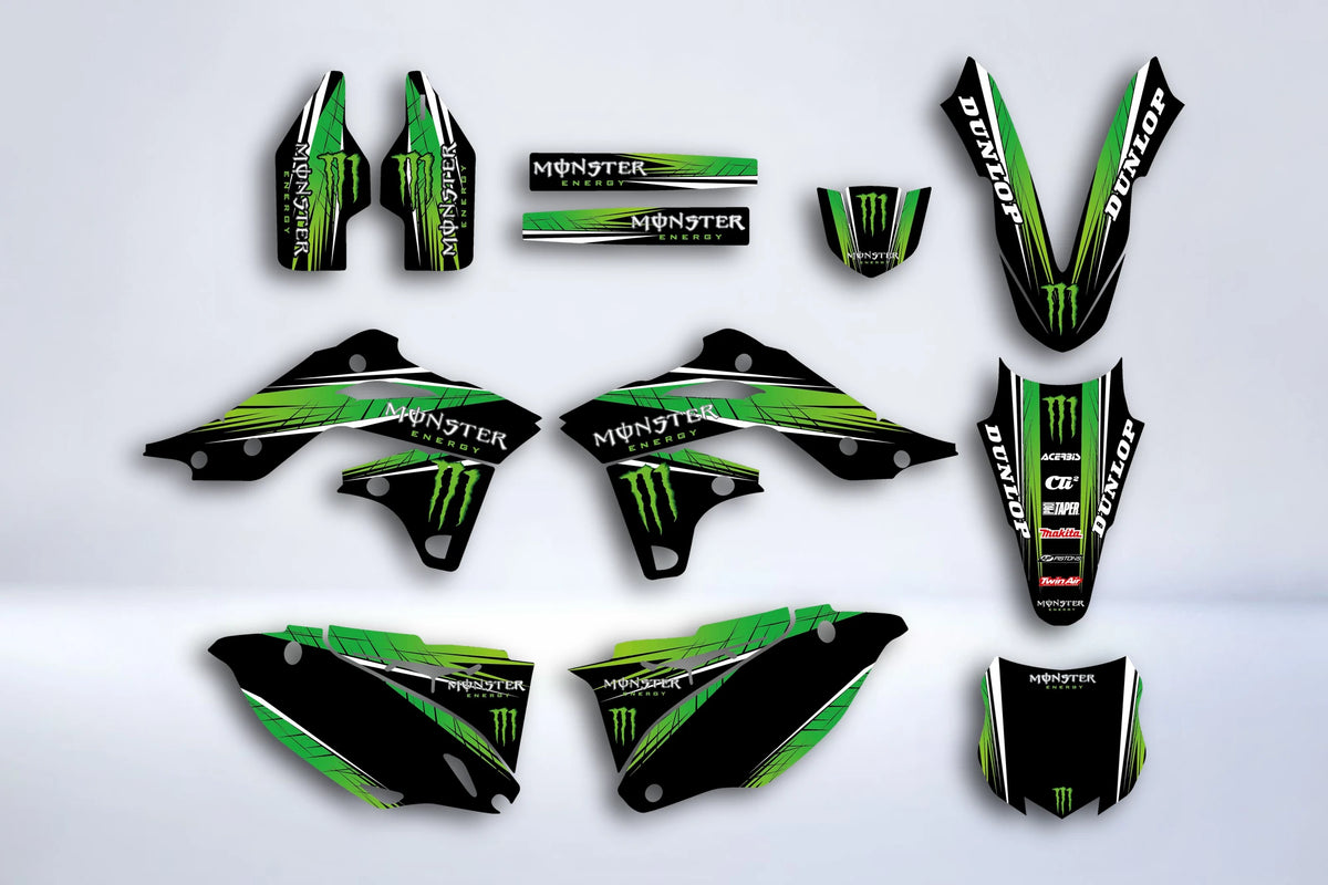 KAWASAKI KXF 250 2013-2016 graphics kit MONSTER
