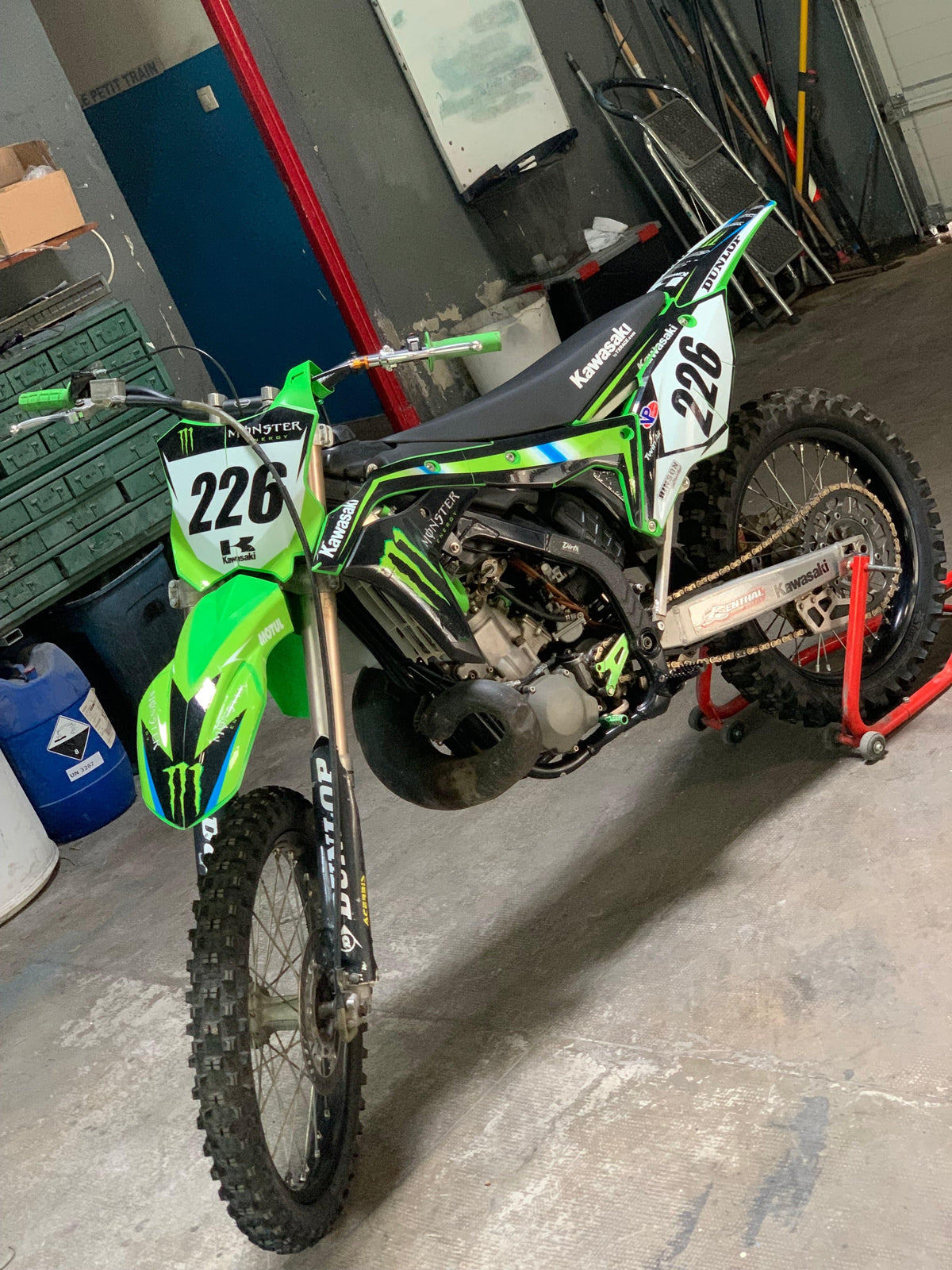 Kit Déco KAWASAKI KXF 250 2017-2020 MONSTER