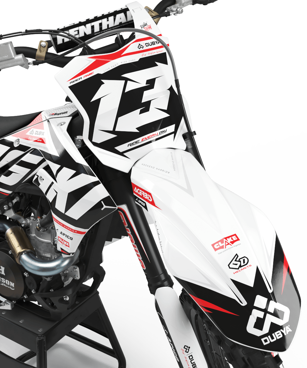 Dekorationssatz Kawasaki KXF 250 2021-2024 & KXF 450 2019-2023 - BIG NAME