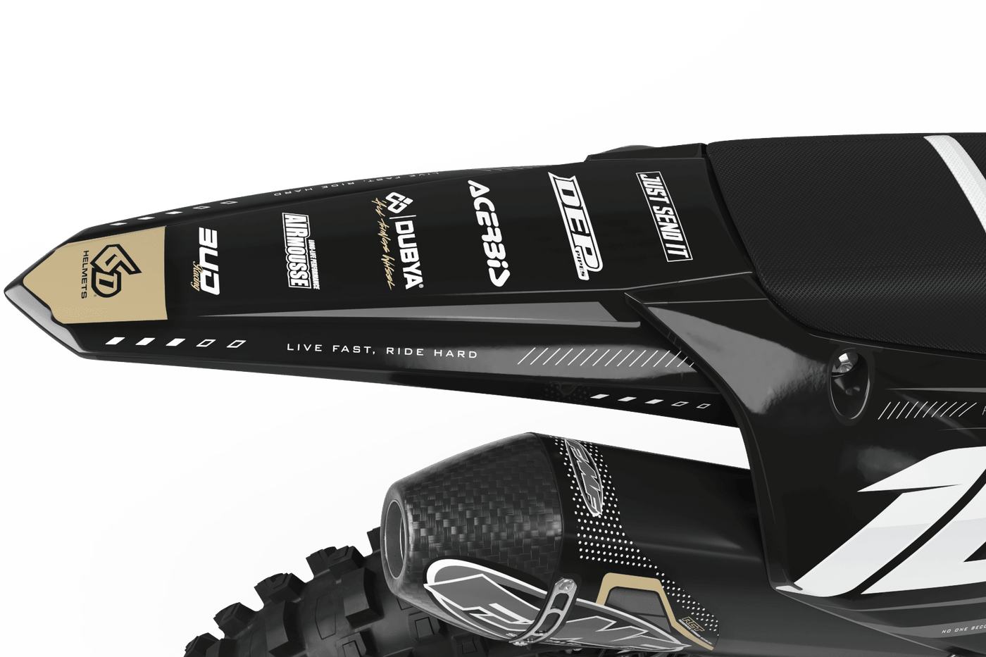 Kit Déco Kawasaki KXF 250 2021-2024 & KXF 450 2019-2023 - REPLICA