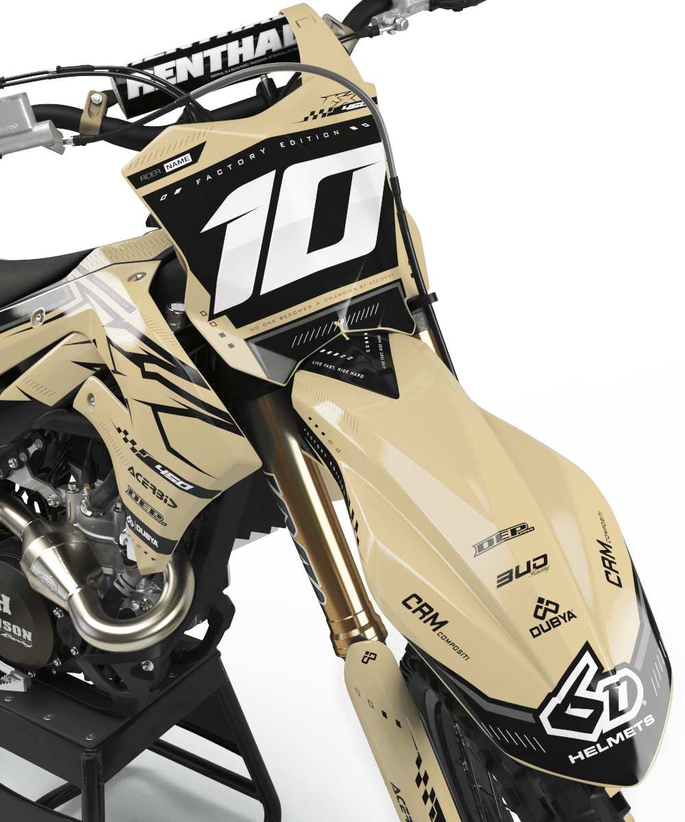 Kit Déco Kawasaki KXF 250 2021-2024 & KXF 450 2019-2023 - REPLICA