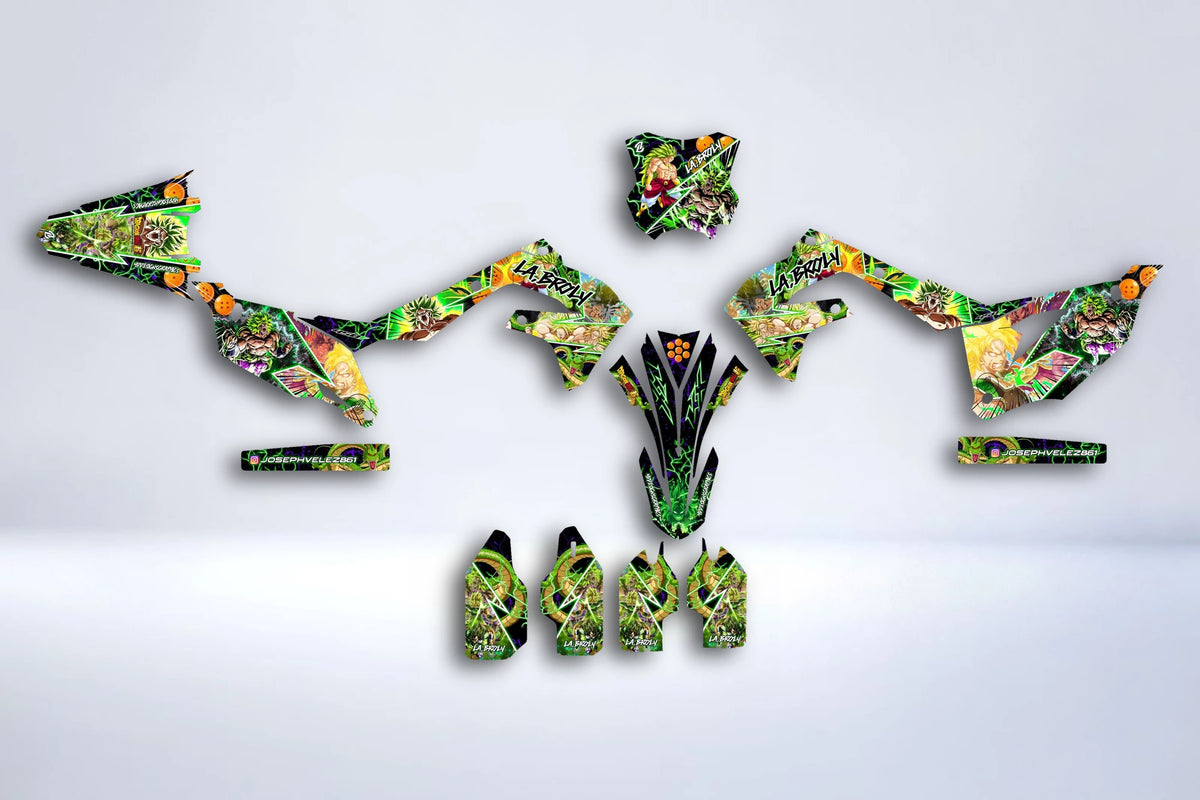 Kit Déco Kawasaki KXF 250 2021-2024 & KXF 450 2019-2023 - Revonix