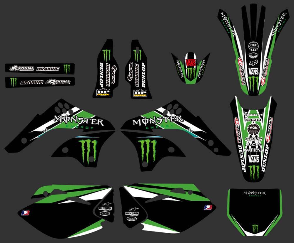 Kit Déco KAWASAKI KXF 450 2006-2008 MONSTER