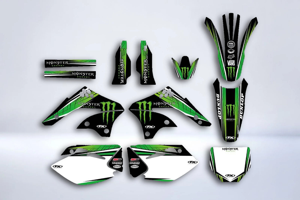 kit gráfico KAWASAKI KXF 450 2006-2008 MONSTER #3