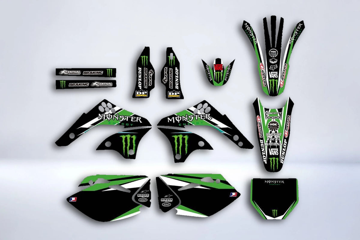 kit gráfico KAWASAKI KXF 450 2006-2008 MONSTER