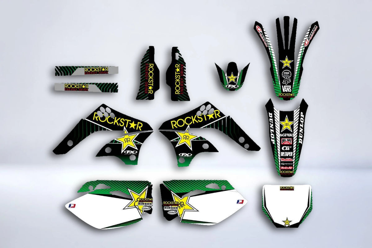 kit gráfico KAWASAKI KXF 450 2006-2008 ROCKSTAR