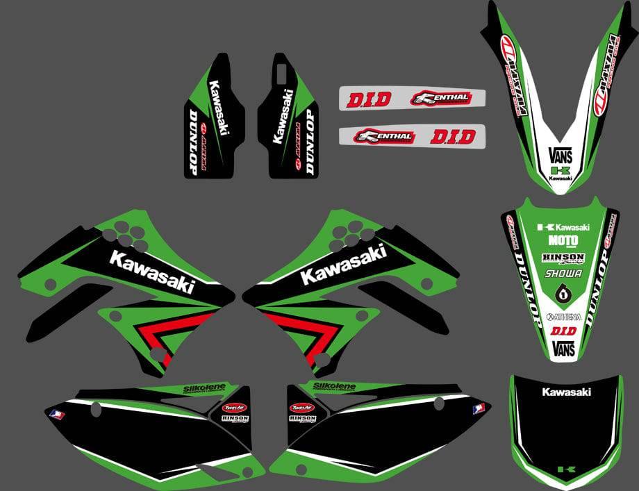 Kit Deco KAWASAKI KXF 450 2009-2011 FACTORY