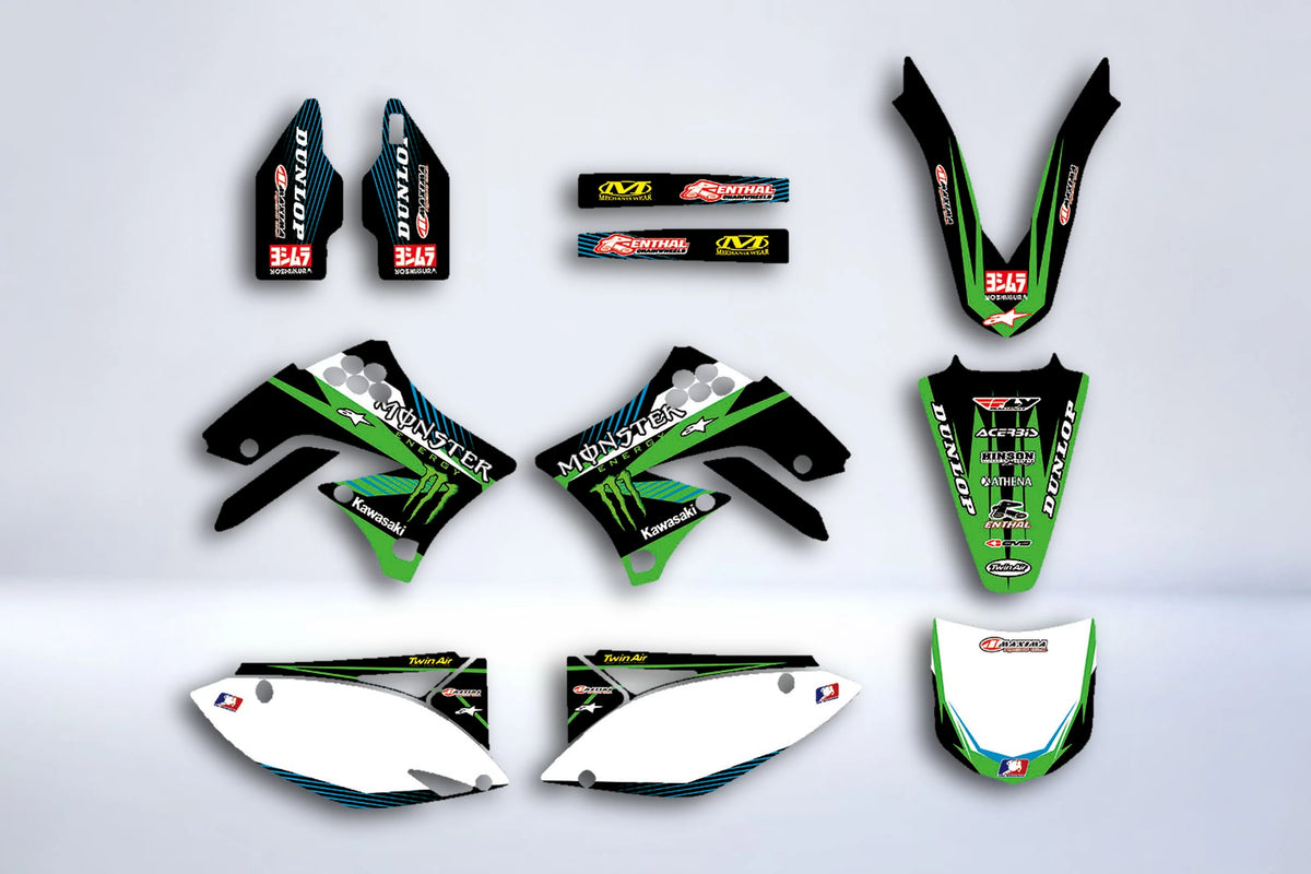 graphics kit KAWASAKI KXF 450 2009-2011 MONSTER #6