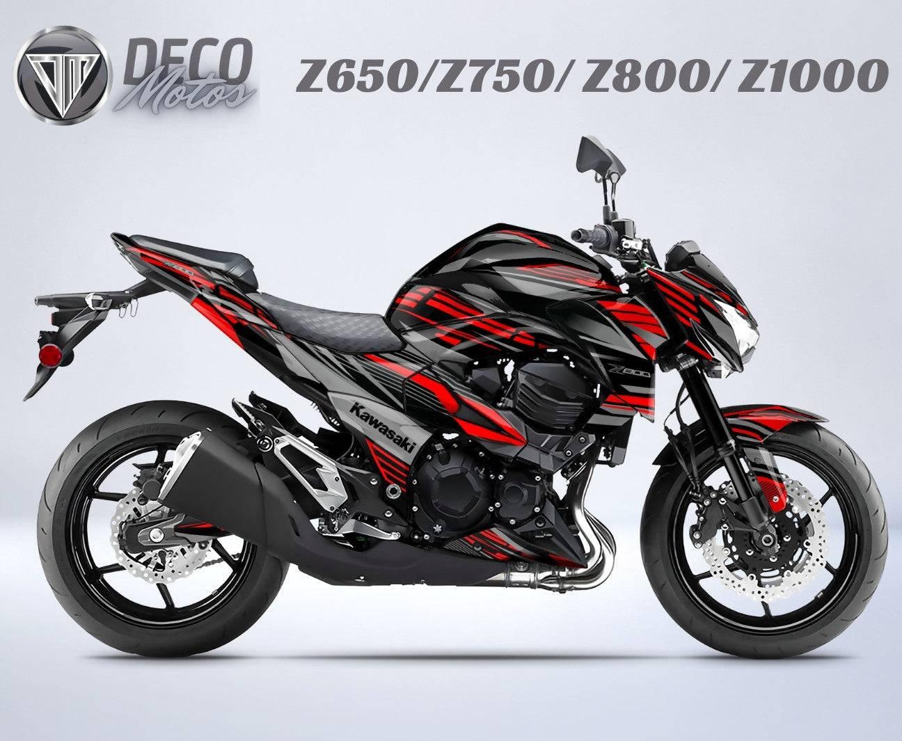 KAWASAKI Z650/Z750/Z800/Z1000 graphics kit - RUDE