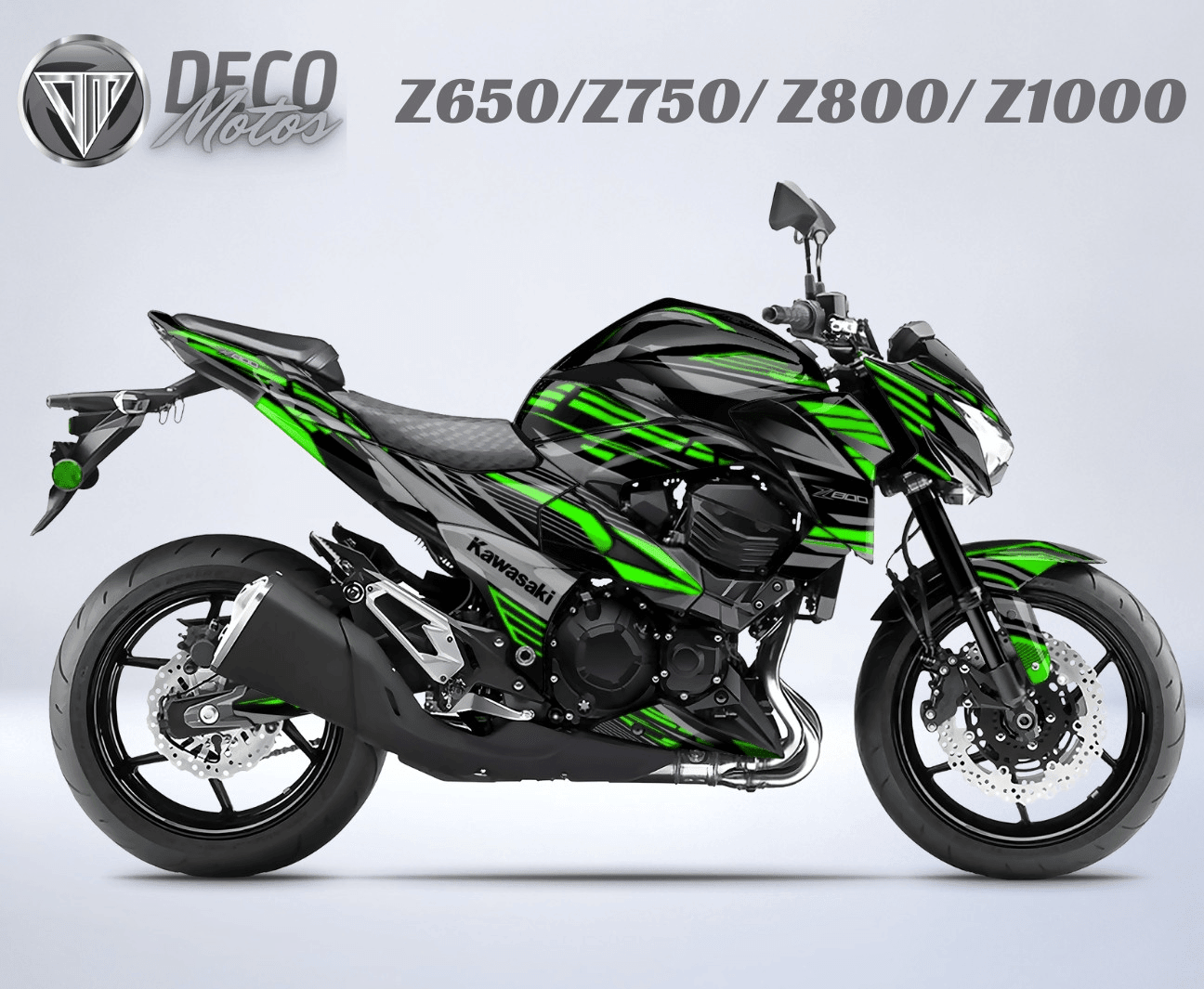KAWASAKI Z650/Z750/Z800/Z1000 graphics kit - RUDE