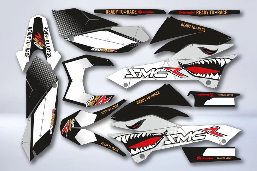 Kit Déco KTM 690 SMCR 2012-2018 - REQUIN