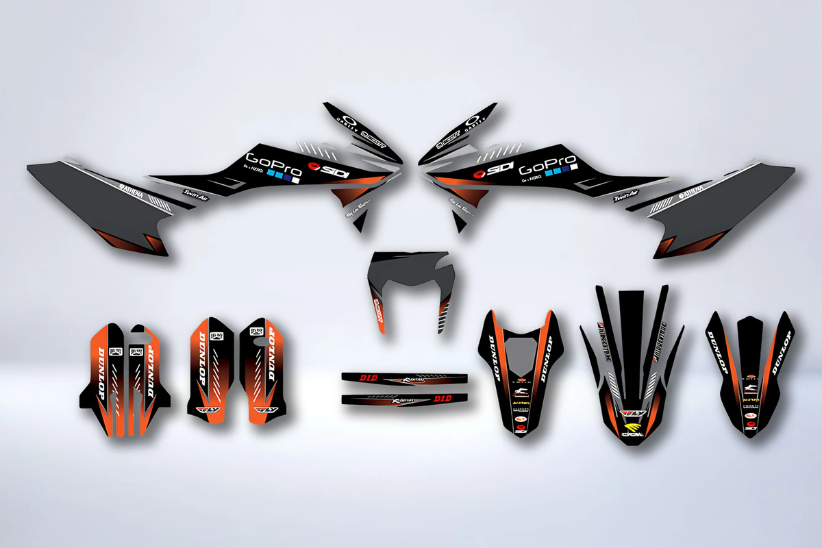 Kit autocolantes KTM 690 SMCR 2019-2024 - FACTORY